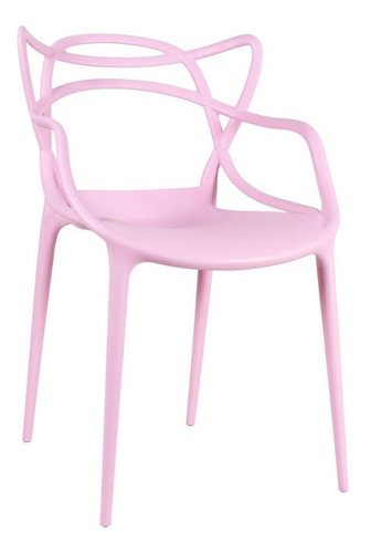 Cadeira Allegra Cozinha Ana Maria Inmetro Colorida Cores Cor da estrutura da cadeira Rosa