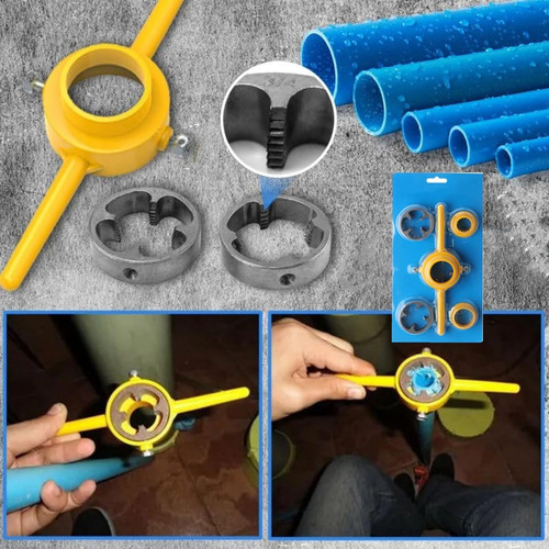 A A Herramienta For Hacer Roscas De Pvc Kit De Matrices