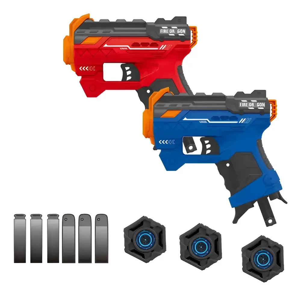 Pistola Lanza Dardos Blandos Explorer Fan 8102 Azul