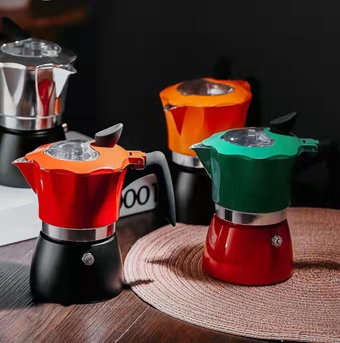 Cafetera Mocha Visible Transparent Family
