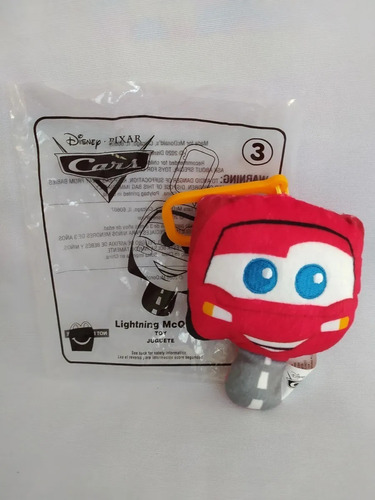 Rayo Mcqueen Cars Disney Mcdonalds 