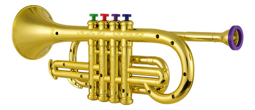 Trompeta, Trompeta, Teclas Musicales, 4 Trompetas Para Niños