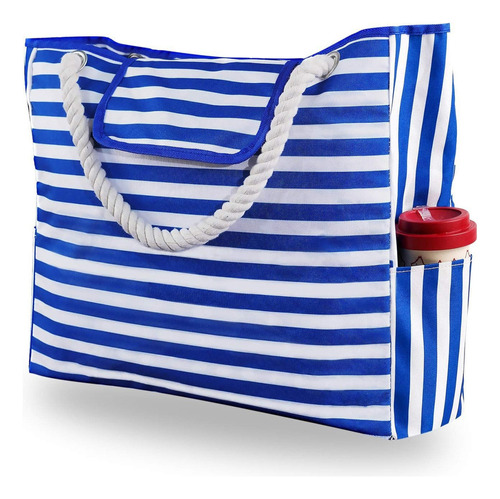 Bolso De Mano Casual Para Mujer Bolso Grande De Playa De Mal