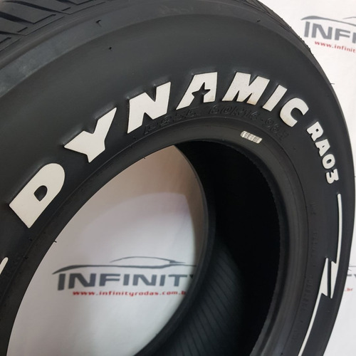 1 Pneu 235/60 R14 Hankook Escrita Branca Ra03 Opala Maverick