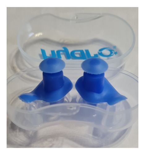 Tapones Oido Natacion Hydro Silicona Ear Plugs In Azul
