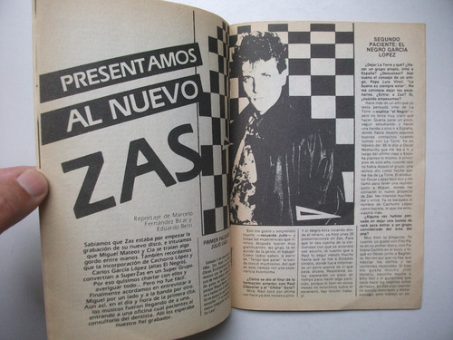 Revista Canta Rock Año 3 / Nº62 - Mateos / Zas / Virus (Usado)