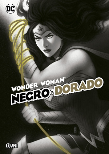 Wonder Woman Negro Y Dorado Dc Ovni Press Viducomics