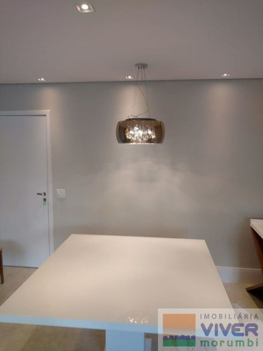 Imagem 13 de 15 de Belíssimo Apartamento 84m², 2 Quartos, 1 Suíte, 2 Vagas, Decorado E Semi Mobiliado -vila Andrade-sp - Nm4998