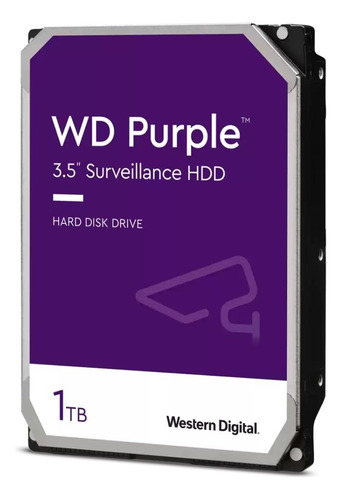 Disco Duro 3.5  Wd Purple 1000gb - 1tb Sata 3 5400 Rpm 64mb