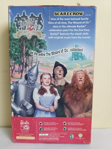 Ken, Espantapájaros, Barbie Mago De Oz, The Wizard Of Oz (Usado)