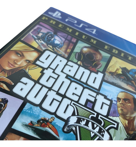Grand Theft Auto V Premium Edition Ps4 Físico