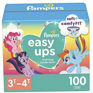 Pampers Easy Ups Niña Pañales De Entrenamiento Talla