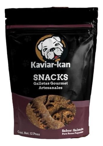 Snacks De Salmón Salvaje De Alaska Kaviarkan Paquete 3 Pzas
