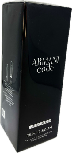 Perfume Giorgio Armani Code Edt 200ml - Selo Adipec Original