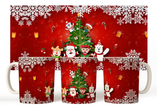 Taza Navidad Ugly Personalizadas Fin De Año Modelo 51