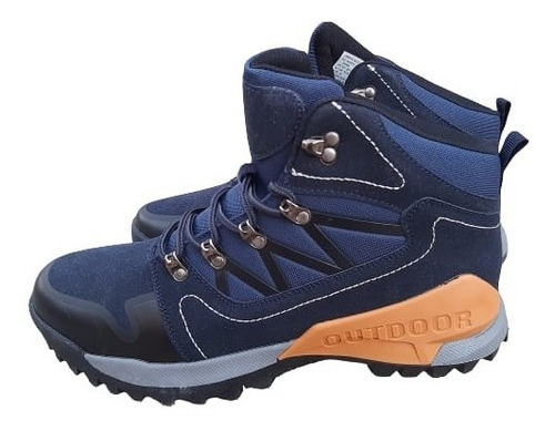 Zapatillas Outdoor Trekking Hombre Impermeable Caña Alta 91