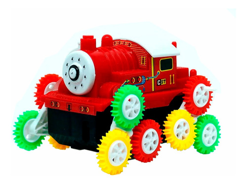 Locomotora Tren Loco De Juguete Verde Tip Lorry Series 8 Cm