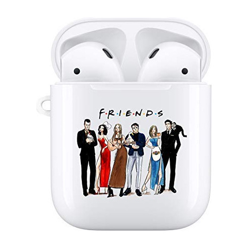 Funda Rígida AirPods 2 Y 1 Del Programa De Tv Amigos (...