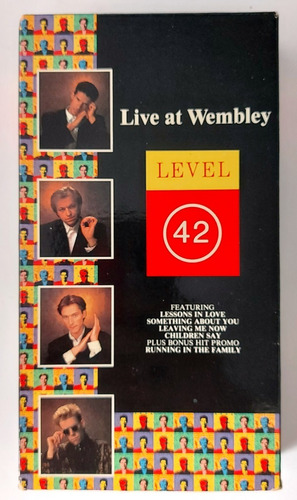 Level 42 - Live At Wembley   Vhs
