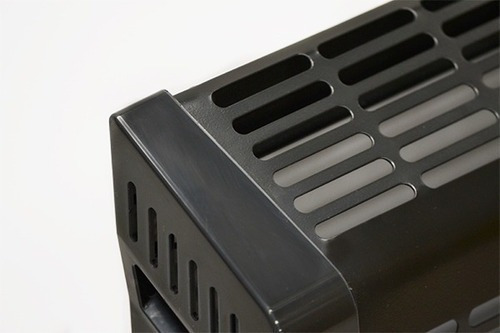 Convector Portátil 2000 Wts Protalia Acero 3 Niveles Color Negro