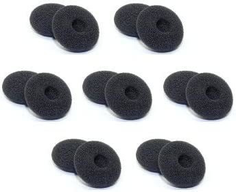 Almohadillas Para Auriculares Earphones Plus, 8 Pack/negra
