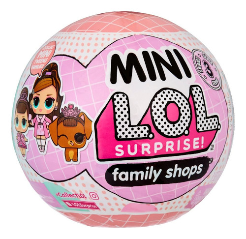 Mini Lol Surprise Family Shop Con 8 Sorpresas