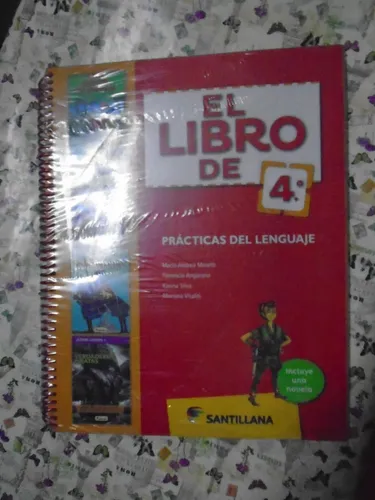 comprar El Libro De 4° Prácticas Lenguaje Santillana Pack X10 Nuevos