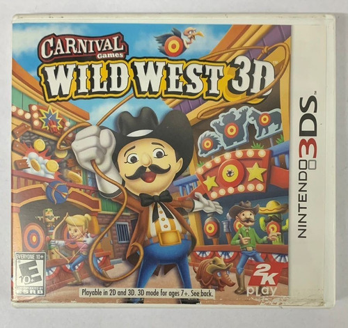 Carnival Wild West 3d Juego 3ds Abierto