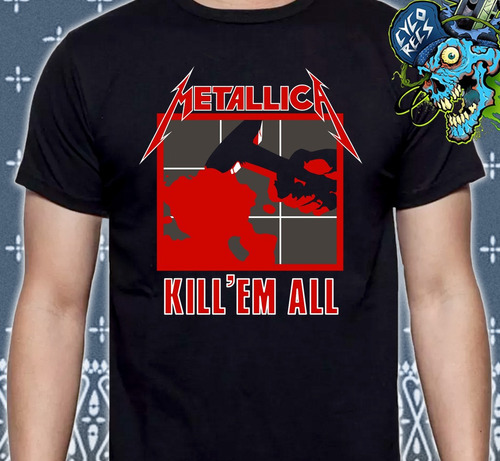 Metallica - Kill Em All - Thrash - Vintage - Polera- Cyco Re