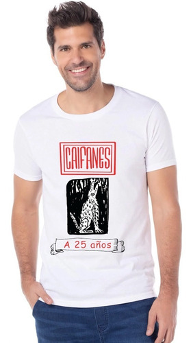 Playera Caifanes Jaguares Diseño 50 Grupos Musicales Beloma