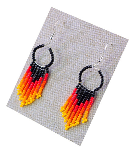 Aretes Colgantes Arracadas De Mostacillas