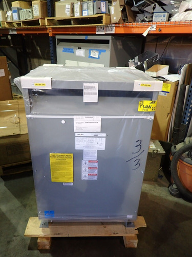 New Fpe 75 Kva 3 Phase Dry Transformer 480 To 208y/120 T Dde