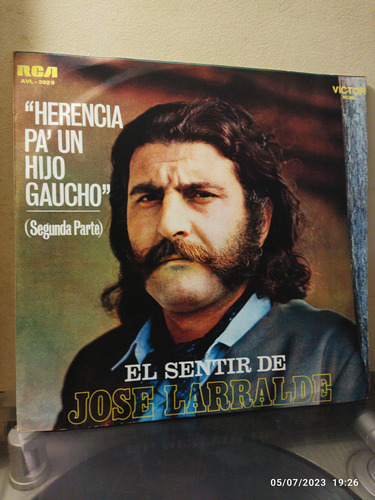 José Larralde Disco De Vinilo Lp Folclore 