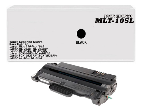 Toner Para Samsung Ml-1910 Ml-1915 Ml-2525 Scx-4623f Nuevo 