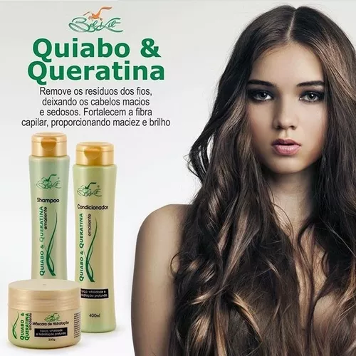 Máscara de Hidratação Quiabo e Queratina 300g - Belkit - Cp Online  Cosméticos pra Você - Sua Satisfação é o Nosso Maior Compromisso!