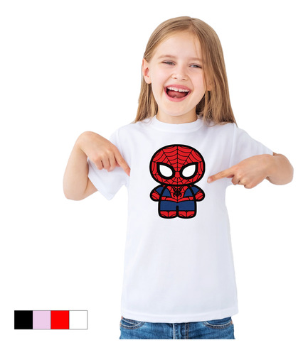 Playera Para Niño Y Niña Color Spidermann #3