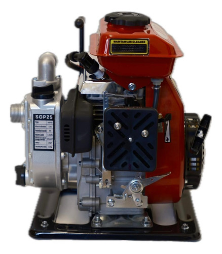 Motobomba De Agua 1x1 Pulgada 2.5hp - Profesional