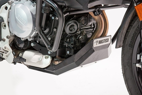Imagen 1 de 4 de Protector De Carter Motor Bmw F750 - F850 Gs Negro Mastech
