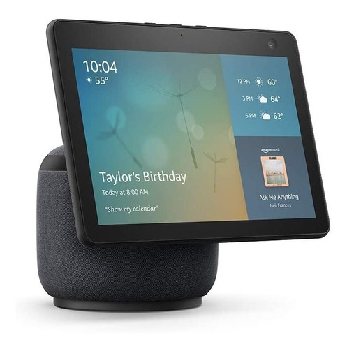 Echo Show 10 3rd Gen Com Assistente Virtual Alexa, Display I Charcoal