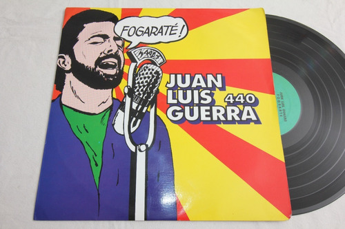 Vinilo Juan Luis Guerra 4.40 Fogaraté 1994 Colombia Leer Des