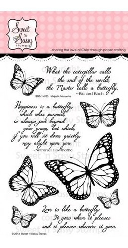 Imagem 1 de 1 de Sweet 'n Sassy Stamps Majestic Monarchs