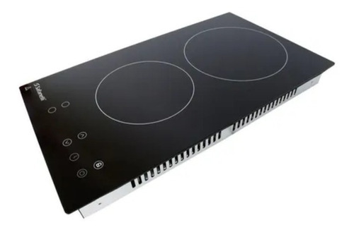 Fogão Cooktop Elétrico 2 Bocas Touch Vitrocerâmico 220v