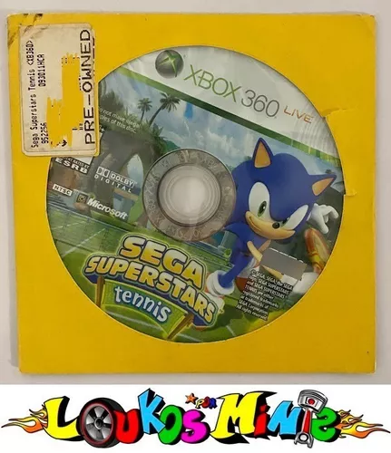 Sega Superstars Tennis - Jogo XBOX 360 Midia Fisica