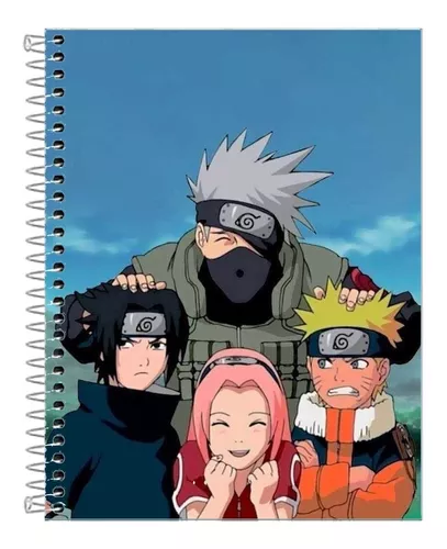 Caderno Naruto em Oferta