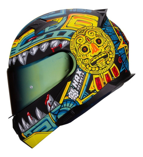 Casco Amatista Jaguar Jade Mate Hax Abatible Certificado Color Oro mate Tamaño del casco XL