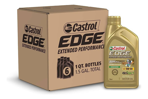 Aceite Sintético Castrol Edge Extended 5w-30 6/946ml