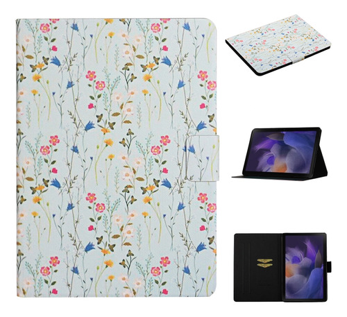 Funda Pequeña Con Estampado De Flores Florales Para Samsung