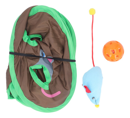 Cat Mouse Toy, 9 Buracos, Túnel Interativo, Perseguição Dive