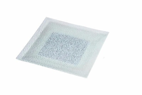 Plato Vidrio Llano 30 X 30 X 1.8 Cm