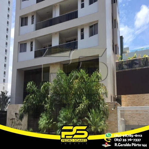 Apartamento Com 3 Dormitórios À Venda, 112 M² Por R$ 620.000 - Manaíra - João Pessoa/pb - Ap2481